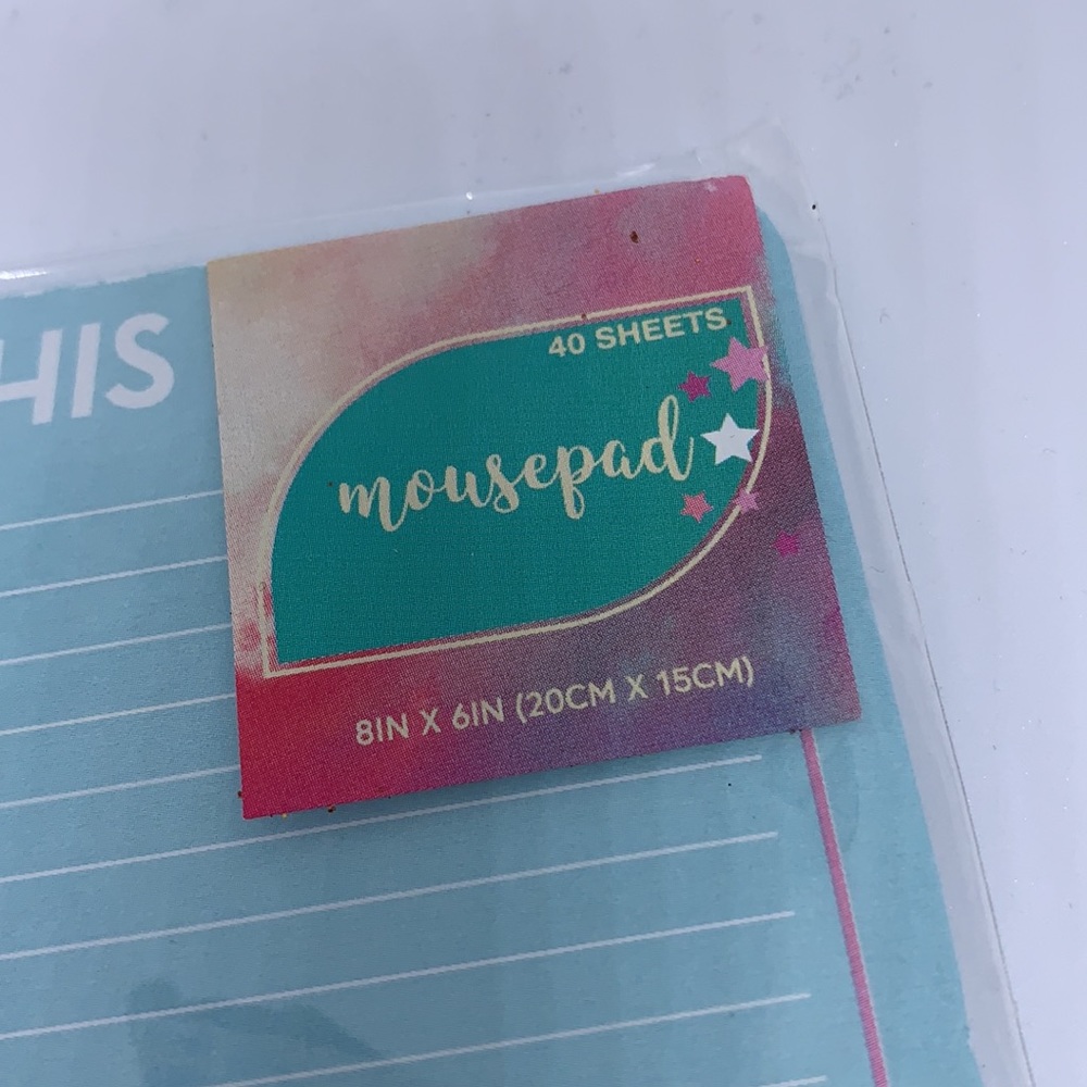 Mousepad planner sheets - Picture 2 of 2